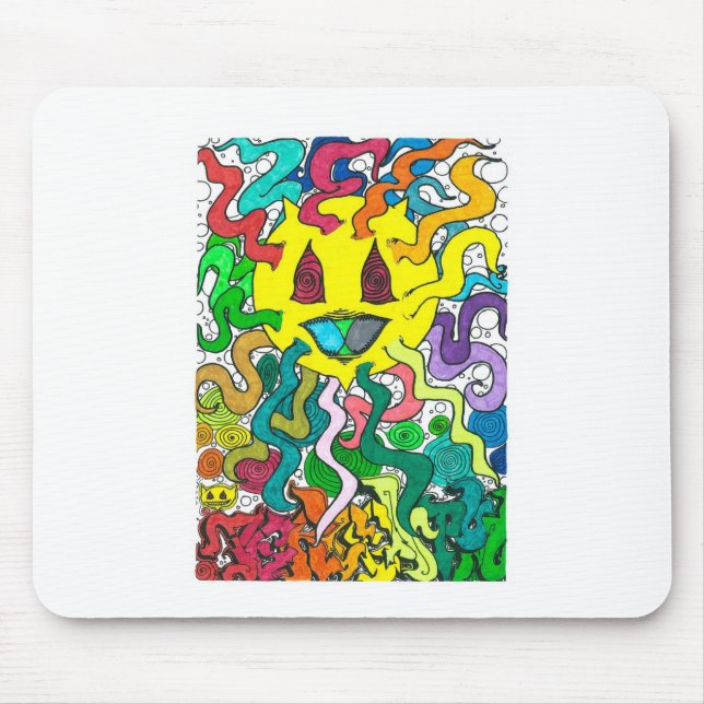 Mousepad Porcentum Sun - Percentual Designs (Frente)