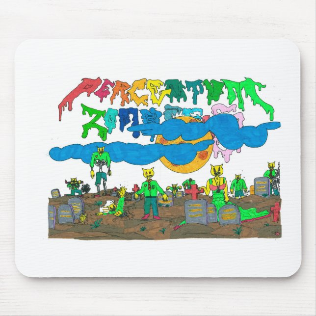 Mousepad Porcentum_Zombies (Frente)