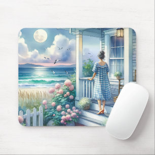 Mousepad Porch de Algodão Ligado pelo Mar