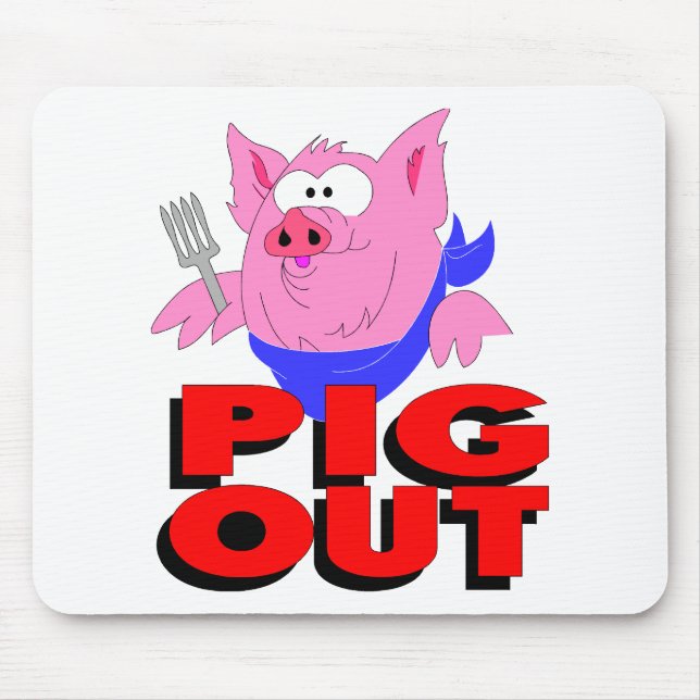 Mousepad porco (Frente)