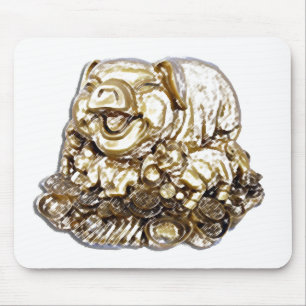 Mousepad Porco de Feng Shui