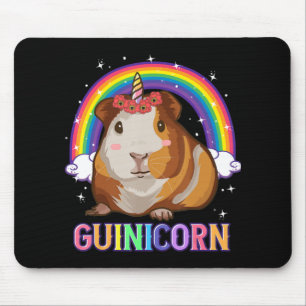 Mousepad Porco-guineense Para Raparigas Guiné Porco Unicórn