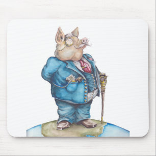 Mousepad Porco incorporado