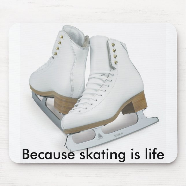 Mousepad Porque patinar é vida (Frente)
