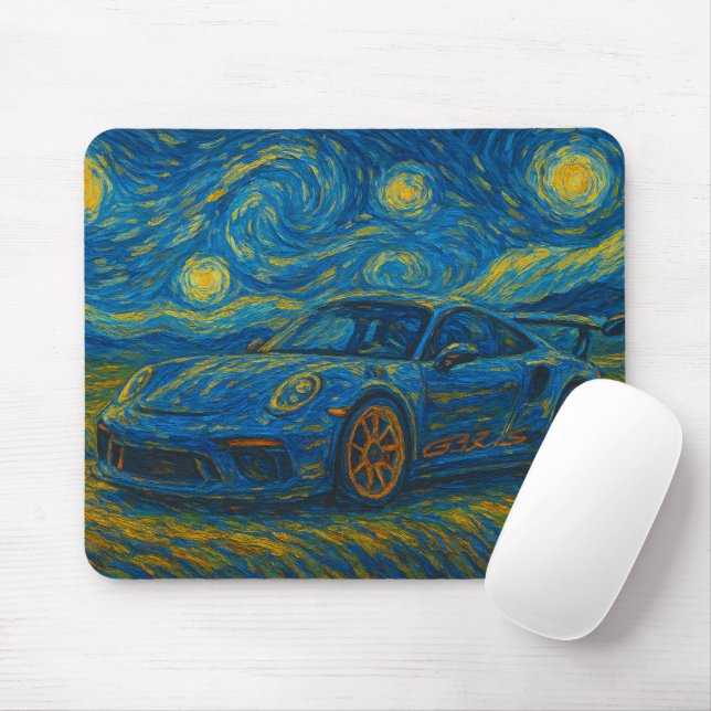 Mousepad Porsche 911 GT3 RS (Com mouse)