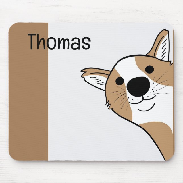 Mousepad Porta-bocal Adorável (Frente)