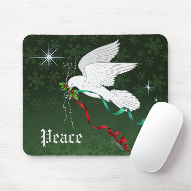 Mousepad Porta branca (Com mouse)