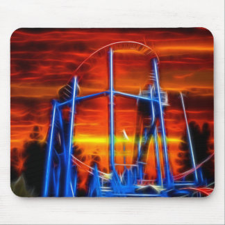 Mousepad Porta copos no por do sol