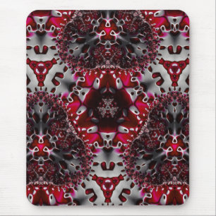 Mousepad Porta copos Trippy da arte do Fractal