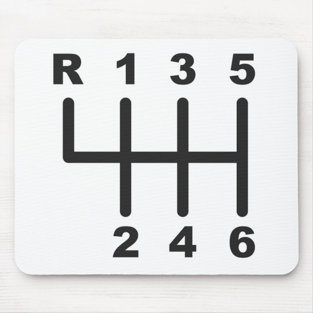 Mousepad Porta do deslocamento de 6 velocidades (Frente)