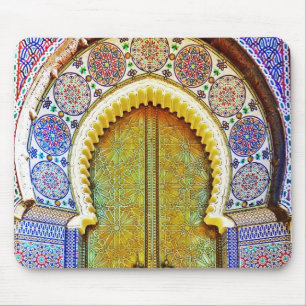 Mousepad Porta marroquina Exquisitely detalhada do teste