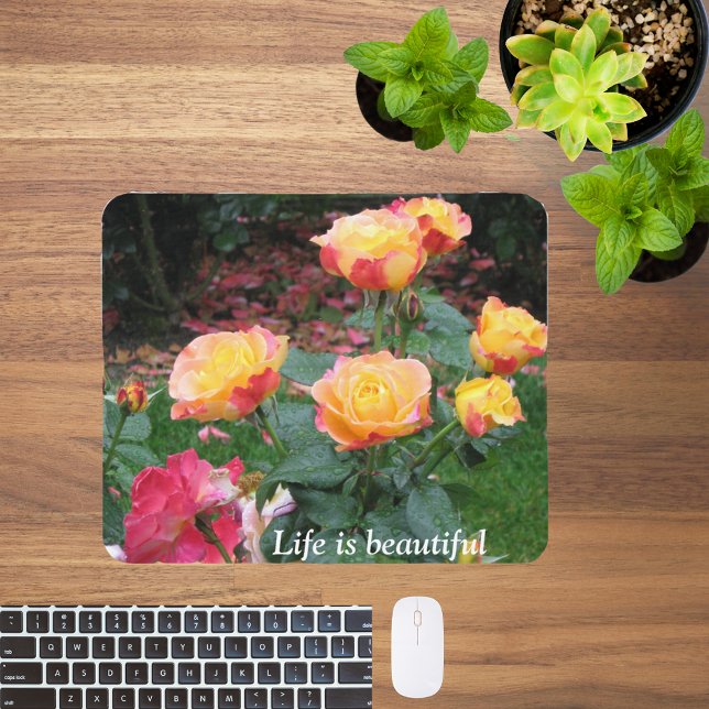Mousepad Porta-rosas bonito (Criador carregado)