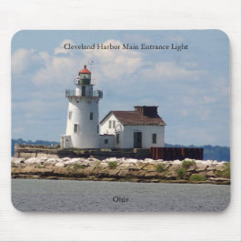 Mousepad Porta-voz de entrada principal do Cleveland Harbor