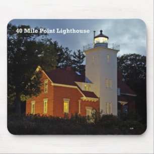 Mousepad Porta-voz do farol de 40 milhas
