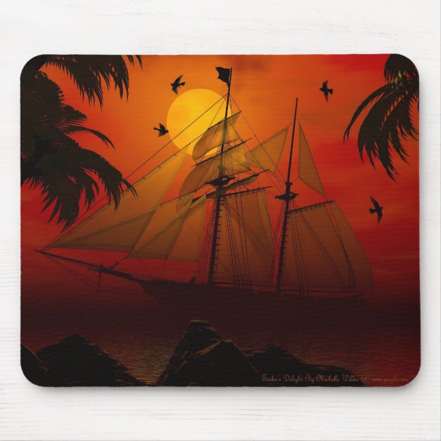 Mousepad Porta-vozes do Sailor Delight (Frente)