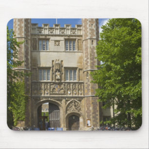 Mousepad Portão do Trinity College e fileiras de bicicletas