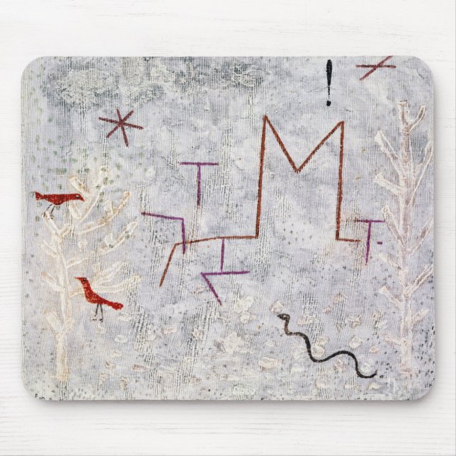 Mousepad Portão K (1932) de paul klee (Frente)