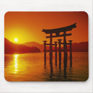 Mousepad Portão O-Torii, santuário Itsukushima, Miyajima,