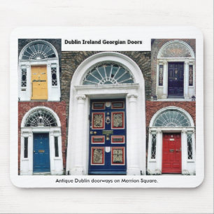Mousepad Portas de Dublin da Praça Merrion