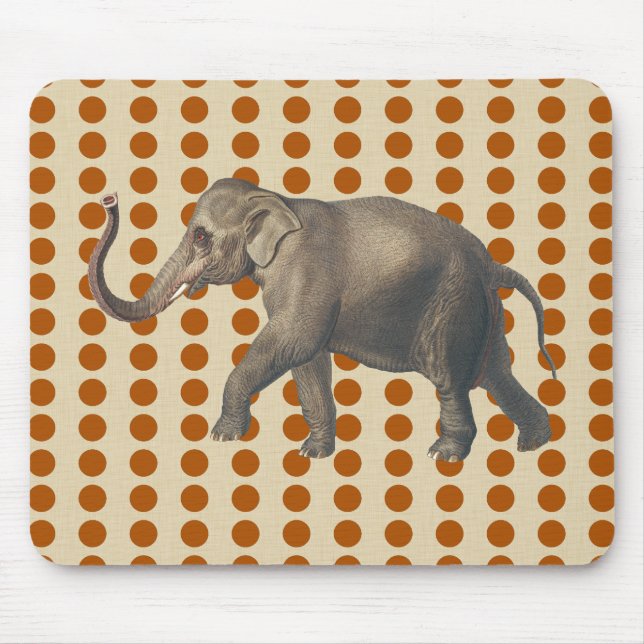 Mousepad Portas de Mata de Arroz com Elefante (Frente)