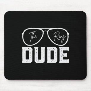 Mousepad Porteador de Aliança Festa de Casamento Segurança 