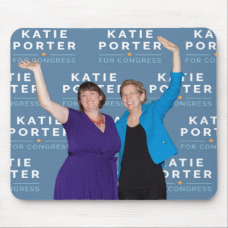 Mousepad Porteiro Elizabeth Warren de Katie do tapete do