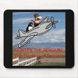 MOUSEPAD PORTEIRO O PINGUIM