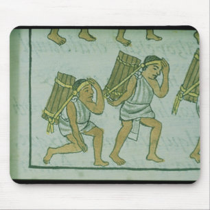 Mousepad Porteiros astecas, 'do Codex florentino