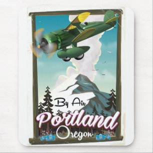Mousepad Portland, Oregon viagens vintage