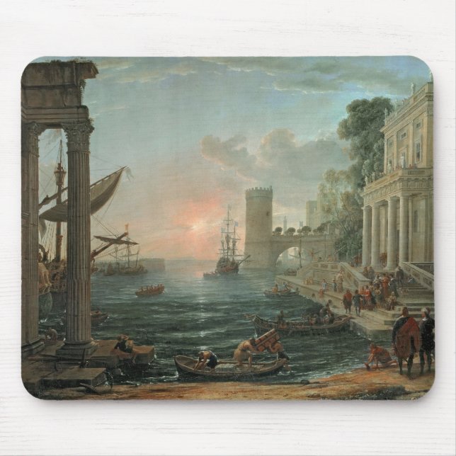 Mousepad Porto com o embarque (Frente)