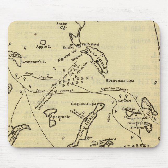 Mousepad Porto de Boston 2 (Frente)