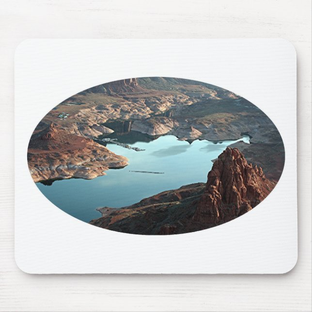 Mousepad Porto de oscilação da corda, lago Powell, Utá, (Frente)