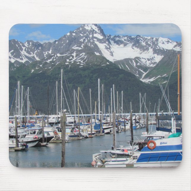 Mousepad Porto de Seward, Alaska (Frente)