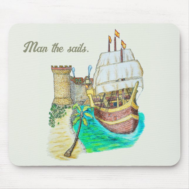 Mousepad Porto Galeão (Frente)