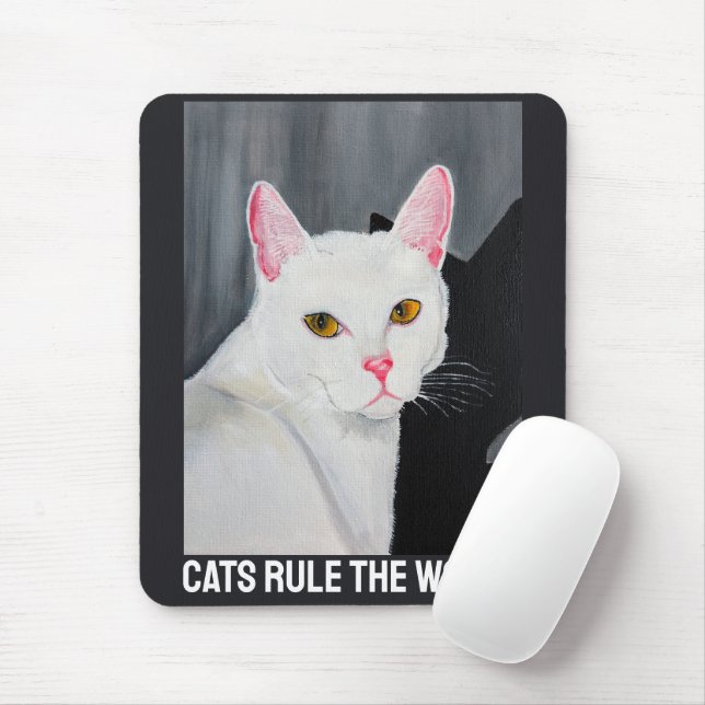 Mousepad Portrait of Blanca Painting by Alfred Fox (Com mouse)
