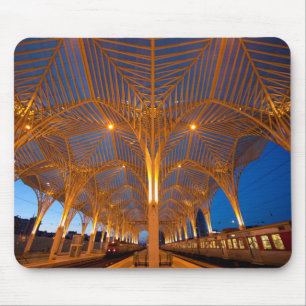 Mousepad Portugal, Lisboa. Vista Da Estação Moderna