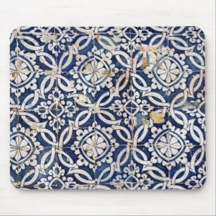 Mousepad Português Azulejo do vintage