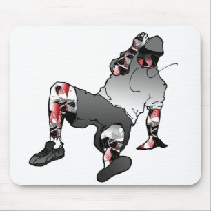 Mousepad Posição de Bboy