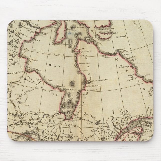 Mousepad Posse Britânica na América do Norte (Frente)