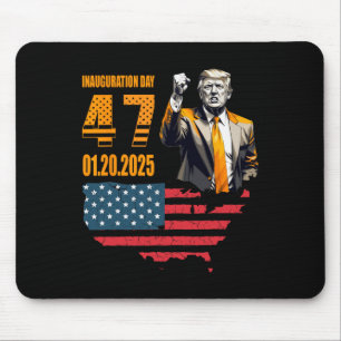 Mousepad Posse do Presidente Donald Trump Dia da Posse 2025