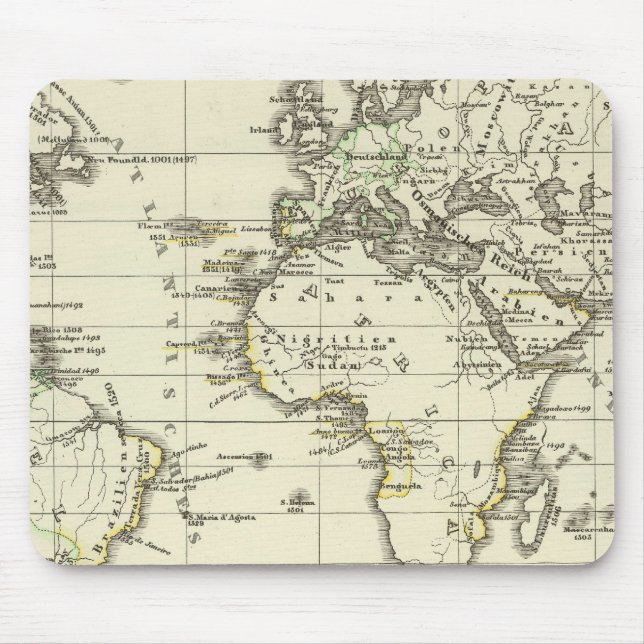 Mousepad Possessão dos espanhóis (Frente)