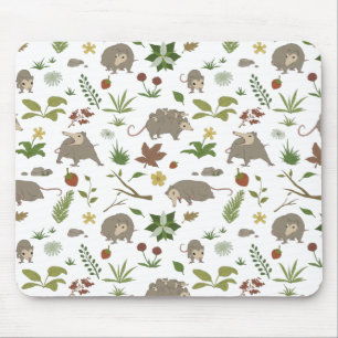 Mousepad Possíveis em um Campo de Berry em Branco