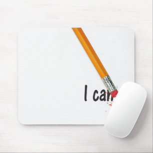 Mousepad Posso enviar SMS com a borracha do lápis