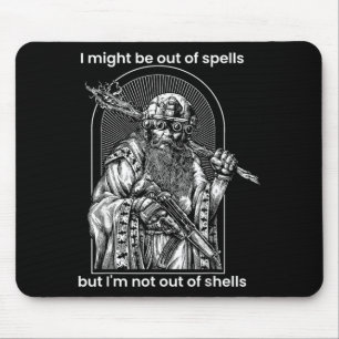 Mousepad Posso Estar Sem Feitiços Mas Não Estou Sem Cartuch