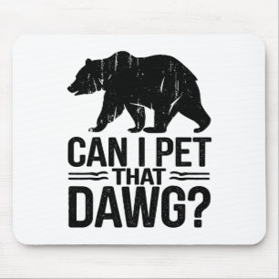 Mousepad Posso Falar com Esse Cachorro Meme Divertido de Ur