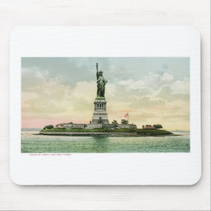 Mousepad Poster da "estátua da liberdade" do vintage. New