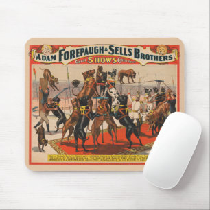 Mousepad Poster de Circo De Grandes Danças Com Formador