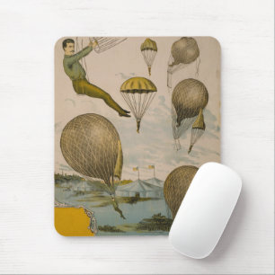 Mousepad Poster De Circo De Um Balão Aéreo