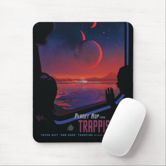 Mousepad Poster de Espaço Retroativo - Os Visualizadores Ob