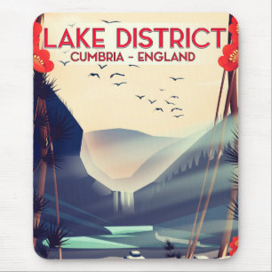 Mousepad Poster de Vacinação do Distrito de Cumbria